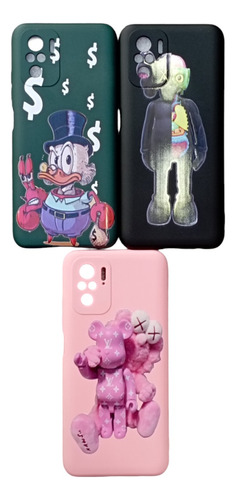 Forro Goma Diseño Xiaomi Redmi Note 10s