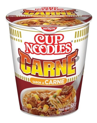 Nissin Cup Carne 68g