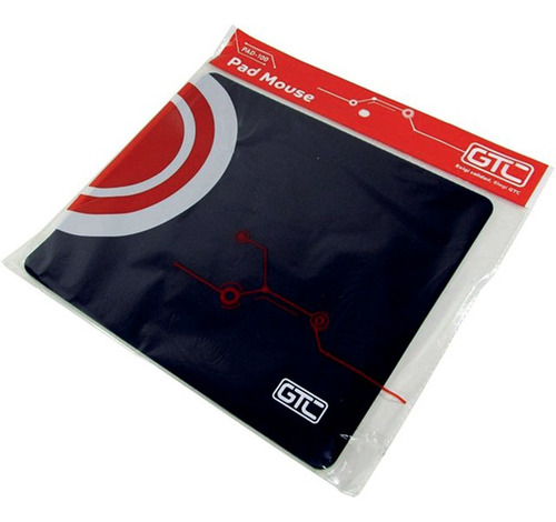 Mouse Pad GTC PAD-100 de neoprene negro