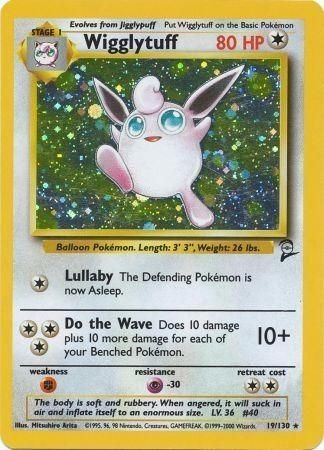 Wigglytuff 19/130 Holo Raro Pokemon Tcg