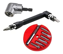 Comprar 3 Adaptadores Para Pontas Bits Angular Reto L + Ph1 Ph2 ... 