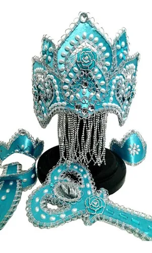 comprar Paramenta De Iemanjá Azul Tifany Umbanda E Candomblé