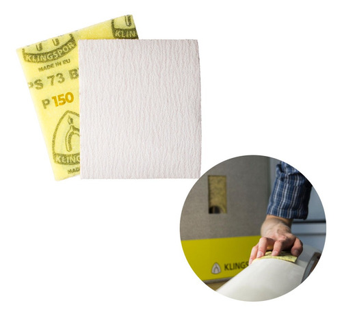 Lixa Com Espuma Ou Espuma Abrasiva 5 Un Grão 140 R3372