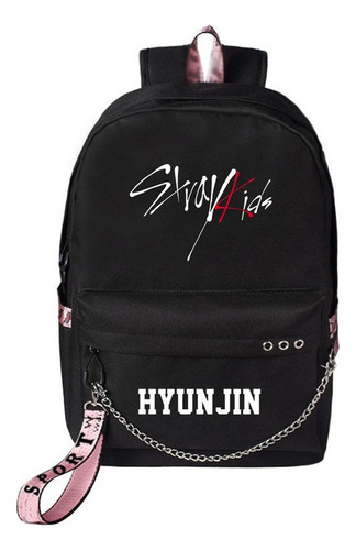 Backpack Straykids Usb Recargable Mochila De Viajes De Ocio