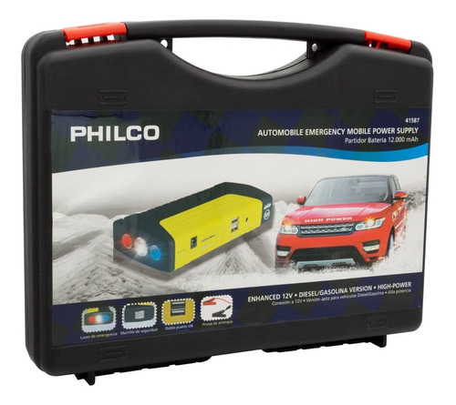 Imagen 5 de 5 de Partidor Bateria 12000 Mah