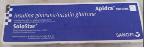Insulina Apidra Y Glargina