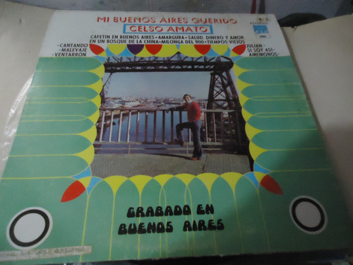 Celso Amato Mi Buenos Aires Querido Lp