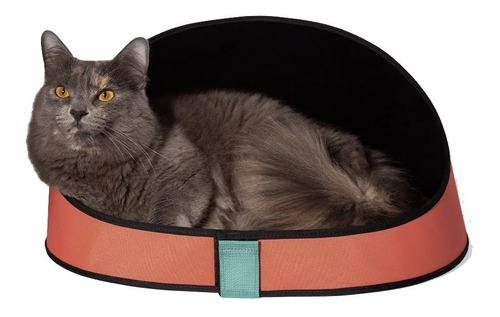 Cama Cucha Para Gato Zee Cat Terracotta Premium Super Cómoda