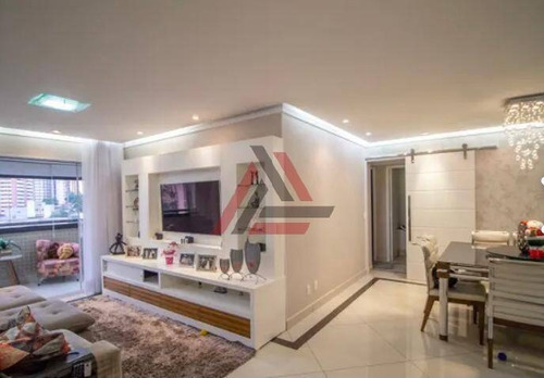 Imagem 3 de 15 de Morada Dos Classicos B. Centro 140m² 3 Suítes E 3 Vagas - 3427