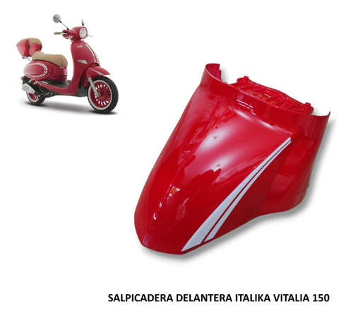 Salpicadera Delantera Italika Vitalia 150 F16010392