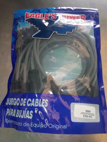 Cables De Bujía Para Chevrolet Motor 350 Curvo/recto 5.7l