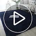 Gerbit Alfombra De Área Shag De 5 X 7 Pies, Suave,
