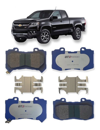 Pastillas De Frenos Chevrolet Colorado 2.8 / Año 2015-2020