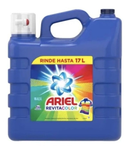 Detergente Líquido Ariel Revitacolor 8.5l