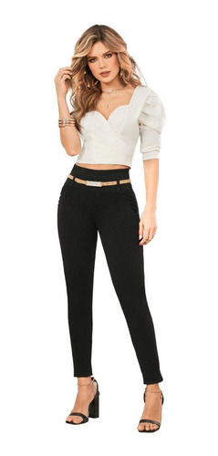 Leggins Colombiano Control Abdomen 309 Negro Bartolomeo