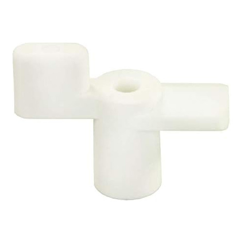 Soporte De Puerta De Entrada Abatible Blanco De 1/2 (...