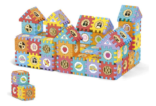 Bloques De Construcción Building Blocks 178 Pzs Ditoys 2568 178