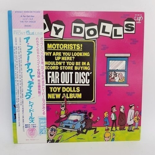Toy Dolls A Far Out Disc Vinilo Japones Obi [usado]