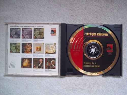 Imagen 3 de 4 de Cd Tchaikovsky Sinfonía Nº4 Y Sinfonía Francesca Da Rimini