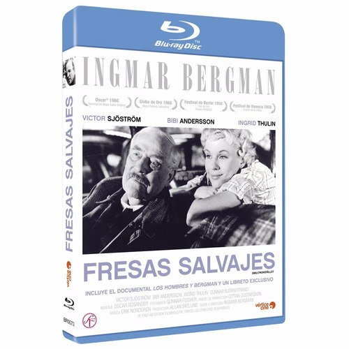 Blu-ray Original Fresas Salvajes Ingmar Bergman Vic Sjostrom