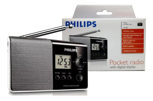 Radio Digital Portatil Philips Ae1850 Fm Am A Pila