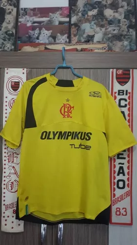 Camisa Olympikus Flamengo Oficial Jogo I Infantil Preto - Compre