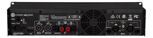 Crown Xls-2502 Dos Canales, 775 W A 4 Ohms Potencia De Salida Rms 1550 W Color Negro
