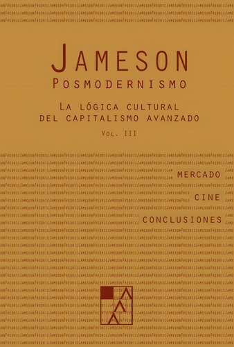 Posmodernismo Iii - Fredric Jameson