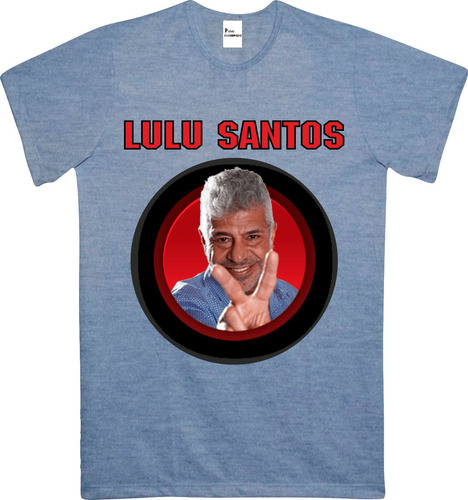 Imagem 1 de 3 de Camiseta Ou Baby Look Lulu Santos