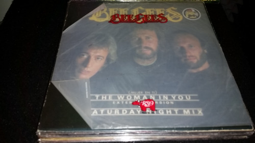 Bee Gees Woman In You Vinilo Maxi Spain 1983 Excelente (Usado)