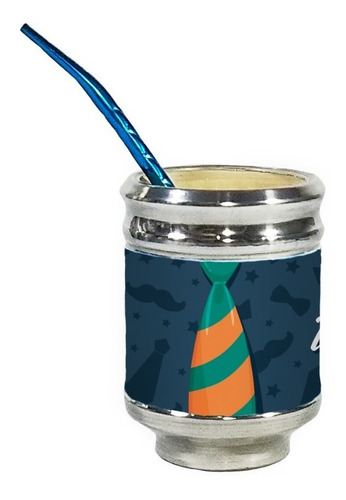 Imagen 3 de 7 de Juego De Mate Completo Dia Del Padre 2 Papá Papa Kit Matero