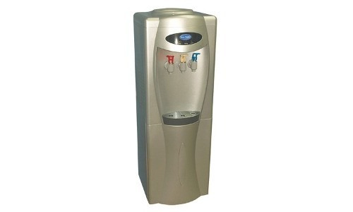 Enfriador Dispensador De Agua Potable Silver De 3 Grifos