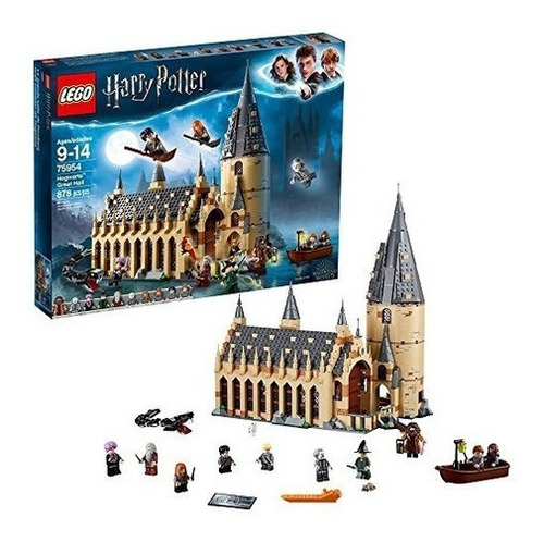 Lego 75954 Harry Potter Hogwarts Gran Salón Que Construye El