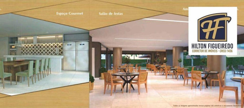 Imagem 7 de 10 de Apartamento Com 3 Dormitórios À Venda, 109 M² Por R$ 949.000,00 - Altiplano - João Pessoa/pb - Ap6522