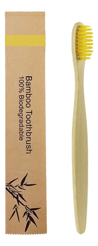 Cepillo De Dientes Bambu Biodegradable Ecologico Adulto 1p