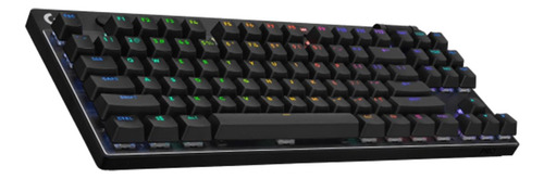 Teclado Gamer Logitech Pro X Tkl Lightspeed Usa Black