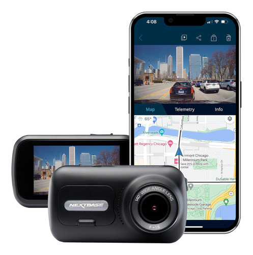 Nextbase 322gw Dash Cam - Grabación Full Hd En La Cámara Del