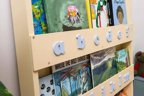 Tidy Books® Estantería infantil (edad 0-10) estantería para libros para  niños, estantería de pared, estantería frontal de 45.3 x 30.3 x 2.8  pulgadas