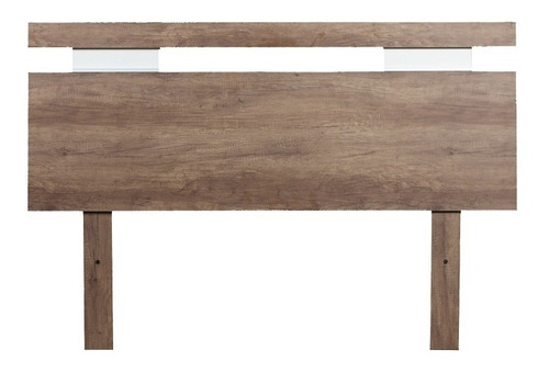 Imagen 1 de 3 de Respaldo de cama Ricchezze Trío 166cm x 115cm nebraska/lino blanco