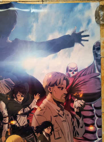 Póster Original Cine Attack On Titan (Usado)