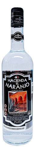 Licor Con Agave Plata Hacienda El Naranjo 1l