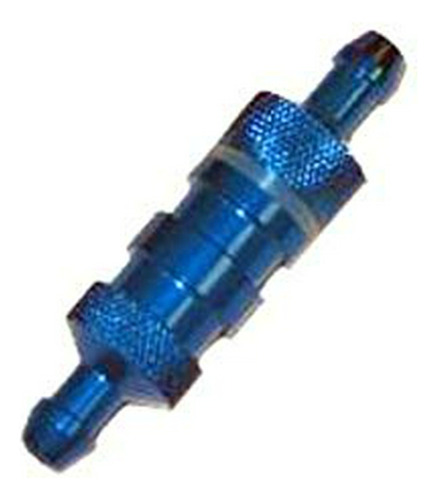 Filtro De Combustible De Aluminio  02156b, Azul