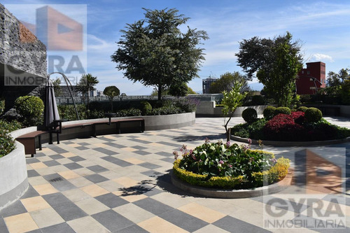 Departamento Amueblado En Renta En Residencial San Angel Olivar De Los Padres Alvaro Obregón