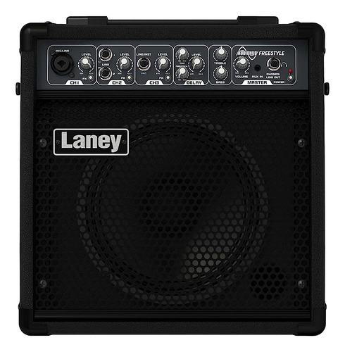 Amplificador Combo De Guitarra Laney, Negro (ah-freestyle)