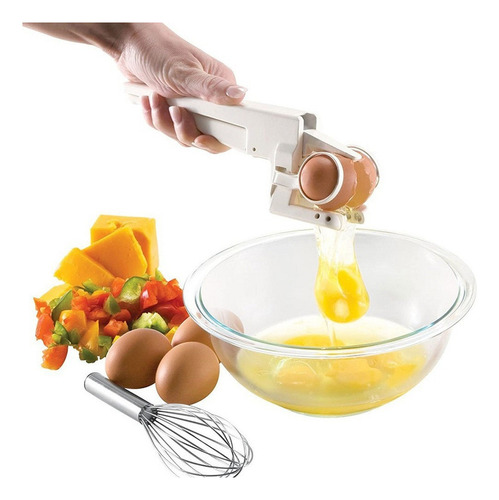 Quebrador De Ovos Manual - Separa Gema E Clara Para Cozinha