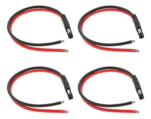 4pieces 10awg Sae Arnés Conector De Extensión Para Coche