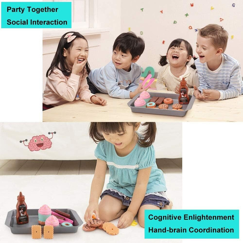 Juego De Juguetes Para Galletas, Juguetes De Cocina