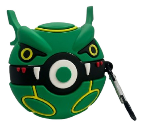 Fundas Case Para Airpods 2 Pro Tws Genericos Pokemon Pokemon Verde Rayquaza Pokemon