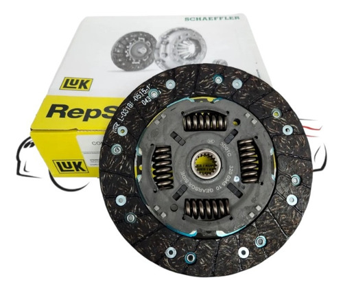 Kit Clutch Peugeot 206 1.6 Xs 2001 2002 2003 2004 2005 Luk