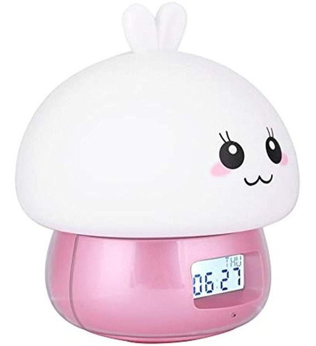 Oumefar Desktop Night Light Silicone Light Despertador Niños